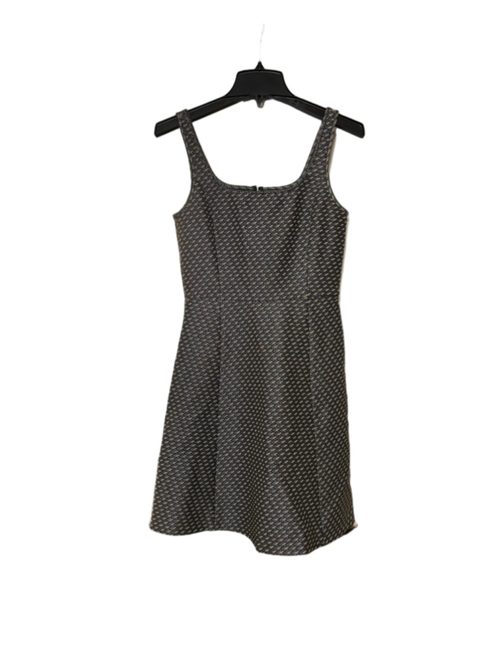 Women's Theory Mini Dress Black White Patterned Size 4